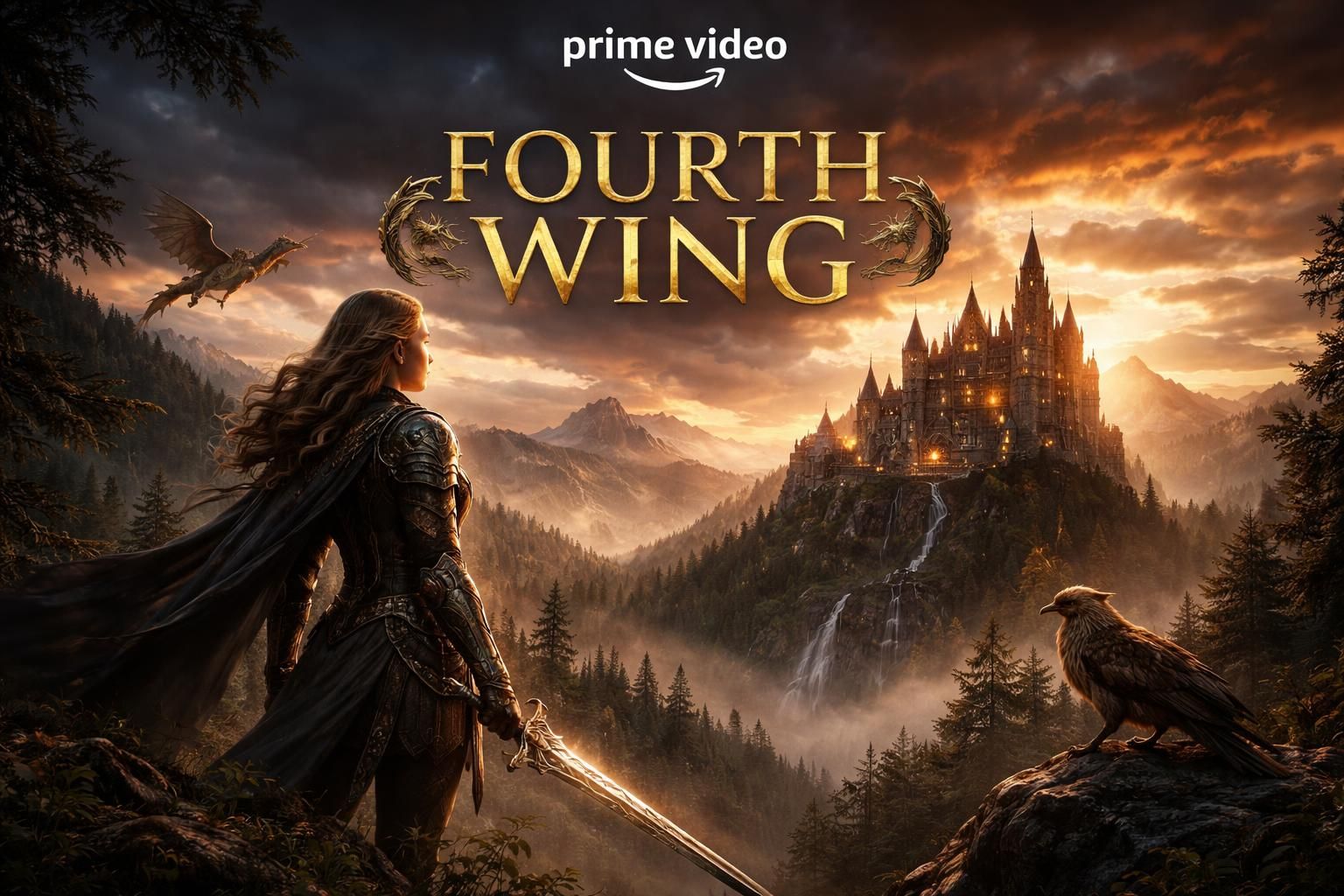 amazon prime video annonce la production de la nouvelle série fantasy 'fourth wing', une adaptation très attendue. découvrez toutes les infos exclusives sur asatunews.co.id.