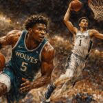 découvrez comment anthony edwards a brillé face aux spurs, éclipsant la performance historique de victor wembanyama dans un duel épique sur inside basket.