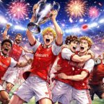 arsenal atteint enfin la finale de la ligue des champions après 20 ans d'attente, marquant un retour historique pour le club londonien - leman bleu.