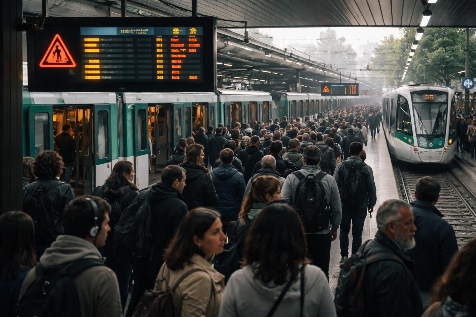 découvrez les informations essentielles sur les perturbations prévues dans le métro, rer, transilien et tramway à paris le 14 mai en raison de l'ascension. planifiez vos déplacements sereinement.