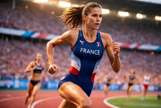 Athletisme-Cassandre-Beaugrand-championne-olympique-de-triathlon-explose-le-record-de-France-du-5-000-metres-640x427 Football Féminin : Le Paris FC fait son entrée dans l'élite européenne aux côtés de l'OL Lyonnes et du PSG en Ligue des champions