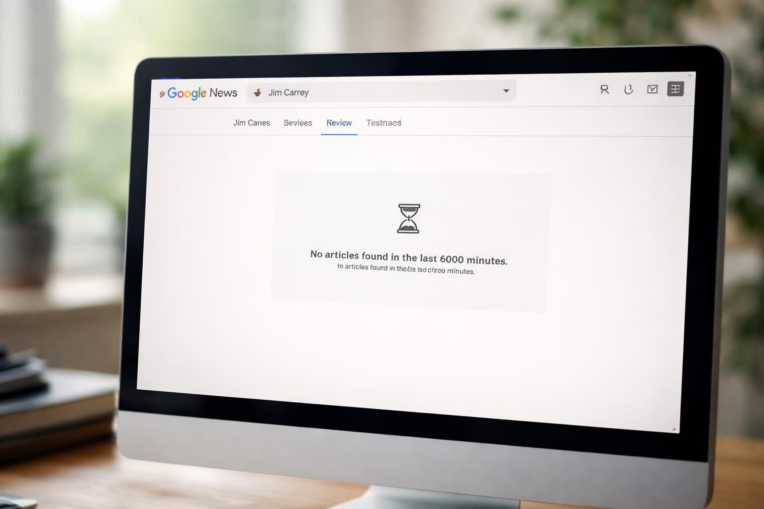 aucun article récent disponible sur jim carrey dans google news depuis moins de 6000 minutes. restez connecté pour les dernières actualités à venir.