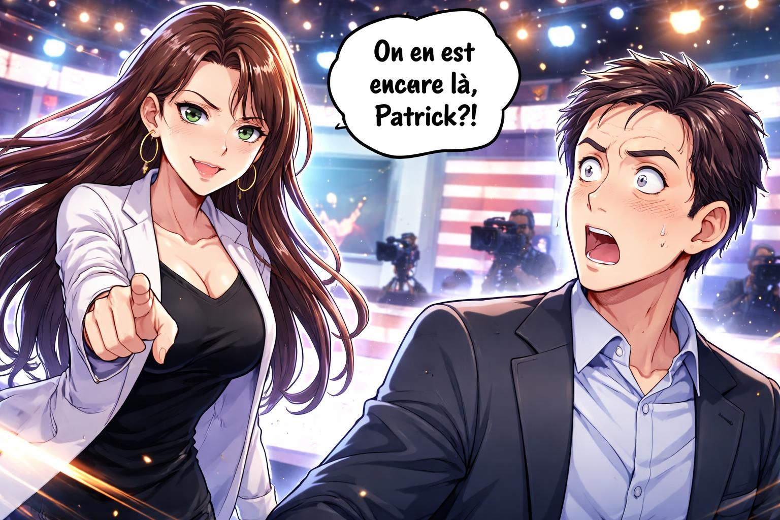 aurélie casse lance une remarque cinglante à patrick cohen, provoquant une réaction marquante lors de l'émission c à vous, captivant les téléspectateurs.