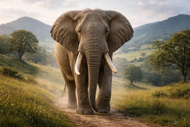 Auvergne-Un-elephant-de-plus-de-5-tonnes-espece-menacee-sapprete-a-integrer-le-parc-du-PAL-640x427 « Je la bénis, car elle m'a sauvé la mise ! » : Camélia Jordana fait volte-face et annule son mariage au dernier instant