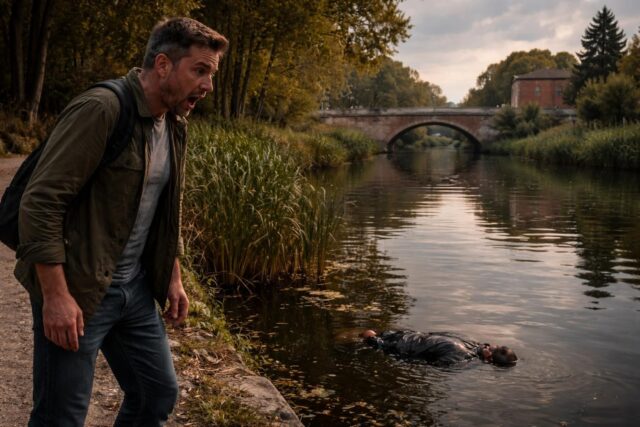 un promeneur découvre un macabre secret dans le canal du midi, aux abords de toulouse. enquête et détails sur cette découverte troublante.