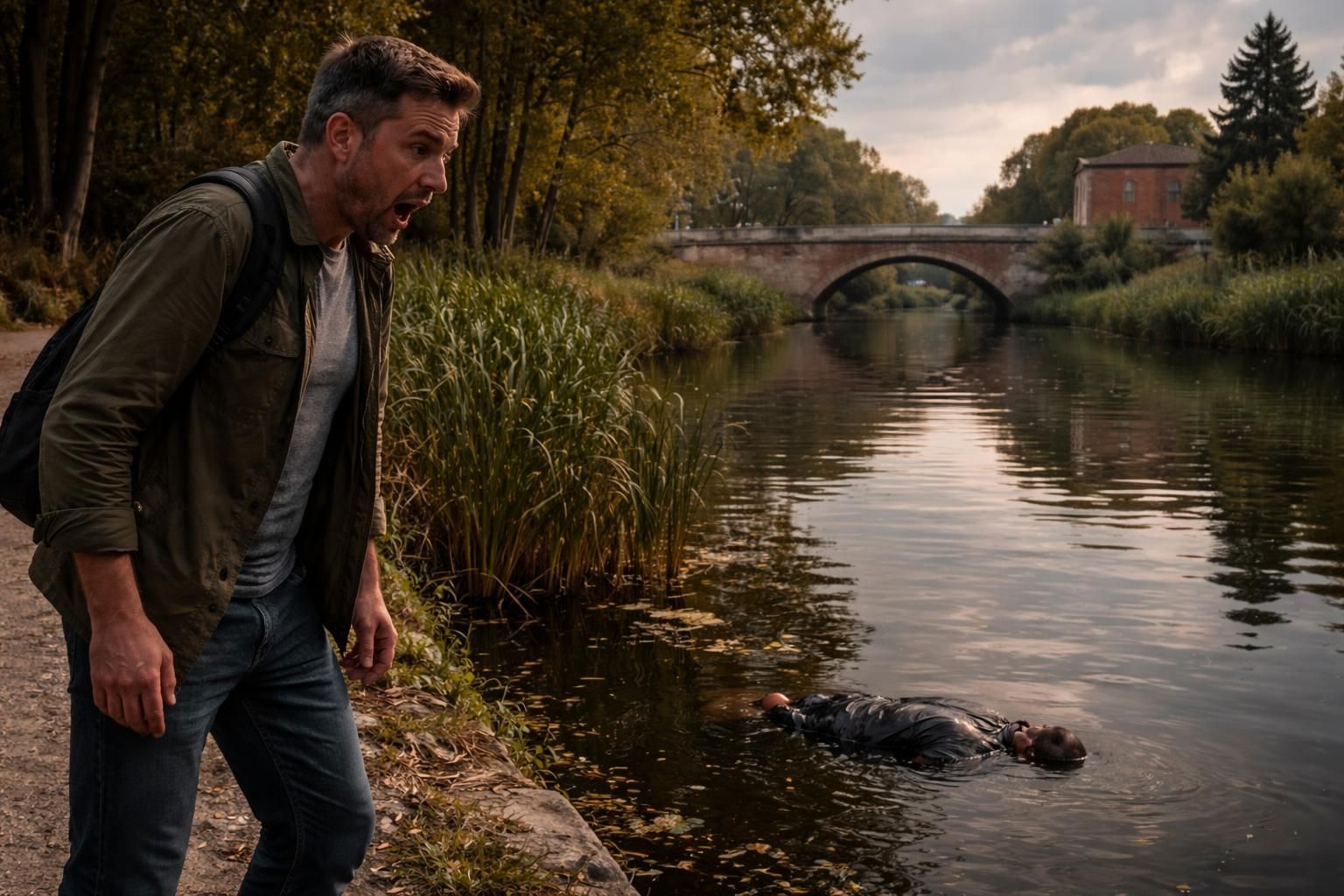 un promeneur découvre un macabre secret dans le canal du midi, aux abords de toulouse. enquête et détails sur cette découverte troublante.