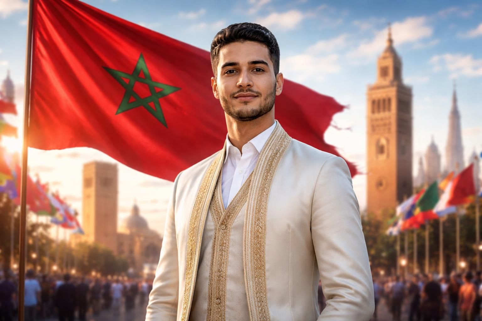 découvrez l'engagement officiel d'ayyoub bouaddi représentant le maroc sur la scène internationale, une fierté nationale relayée par asatunews.co.id.