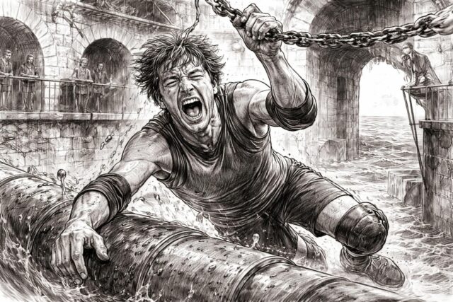 Baptiste-Lecaplain-partage-son-aventure-mouvementee-a-Fort-Boyard-Une-douleur-intense-lors-de-lepreuve--640x427 Christophe Dominici : Charlène de Monaco aux côtés de son épouse et de leurs filles pour un hommage poignant