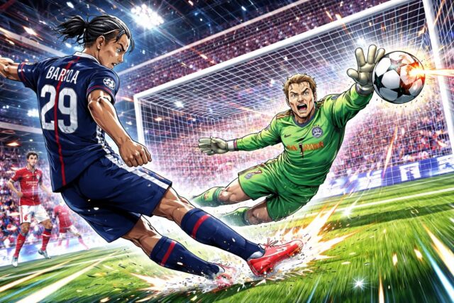 Bayern-Munich-–-PSG-Barcola-echoue-face-a-Neuer-a-la-89eme-0-1-AfricaFootUnited-640x427 Ligue des Champions : Résultats et Classement de la Première Soirée du 16 Septembre