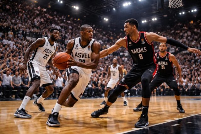 Betclic-Elite-LASVEL-et-le-Paris-Basketball-lancent-les-playoffs-sur-une-note-victorieuse-640x427 F1 : Le come-back de Grosjean ravit un pilote français