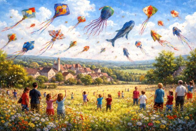 Bissey-la-Pierre-Un-festival-de-cerfs-volants-enchante-le-ciel-de-mille-couleurs-Le-Bien-Public-640x427 Kate Middleton une nouvelle fois louée pour sa simplicité : « Une femme d’une grande humilité »