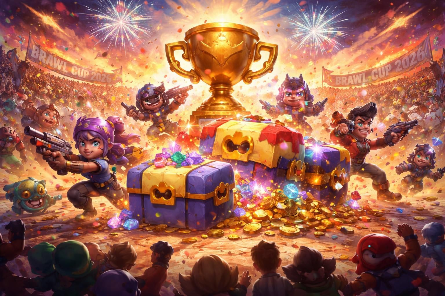 découvrez les méga quêtes exclusives de la brawl cup 2026 dans brawl stars et profitez des récompenses gratuites incontournables sur egw.news.