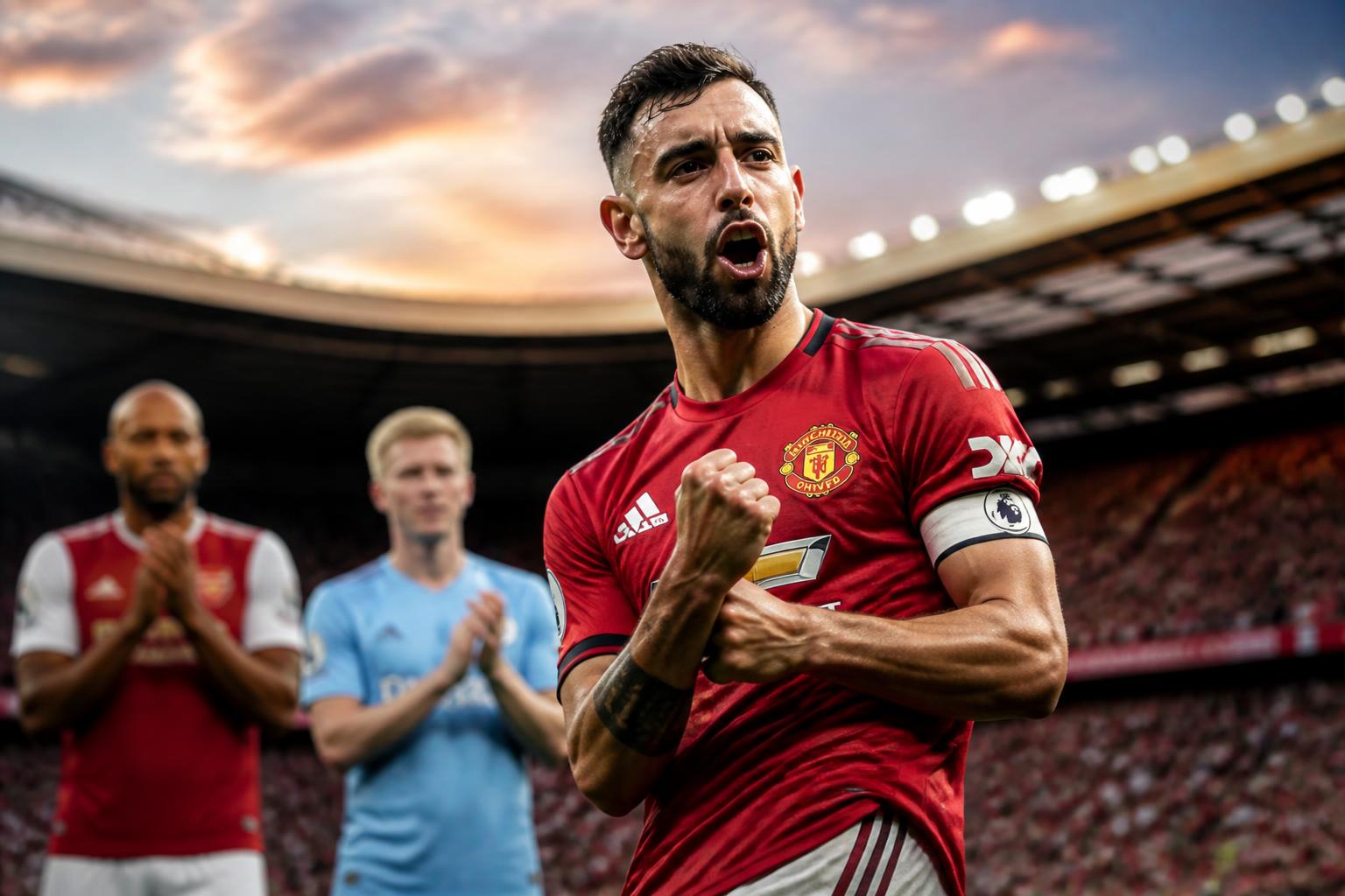 bruno fernandes atteint un record historique en premier league, surpassant les légendes thierry henry et kevin de bruyne, selon le soir.
