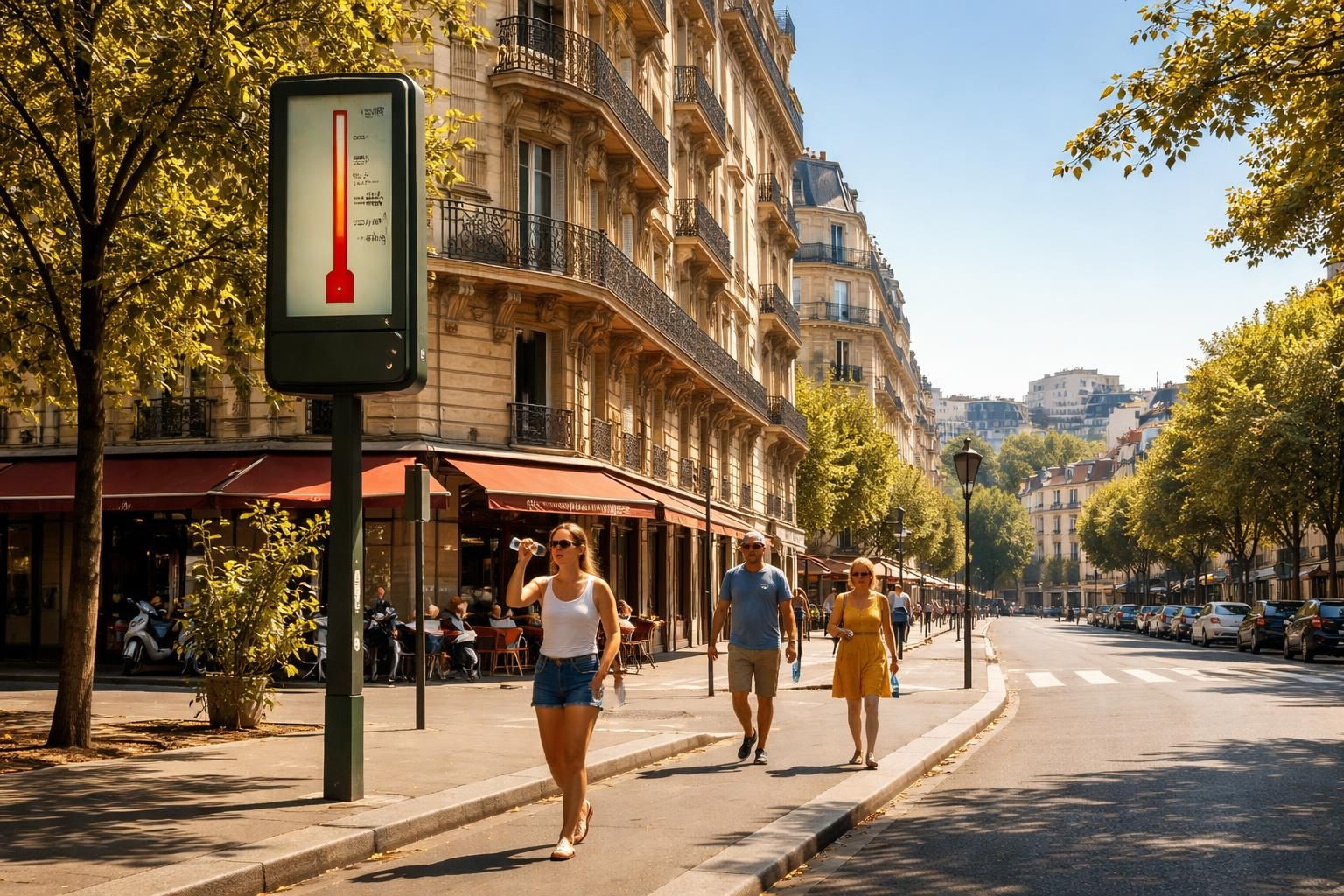 canicule : la vigilance orange est maintenue uniquement pour paris et sa proche banlieue, avec des températures élevées attendues. restez informé des recommandations pour votre sécurité.