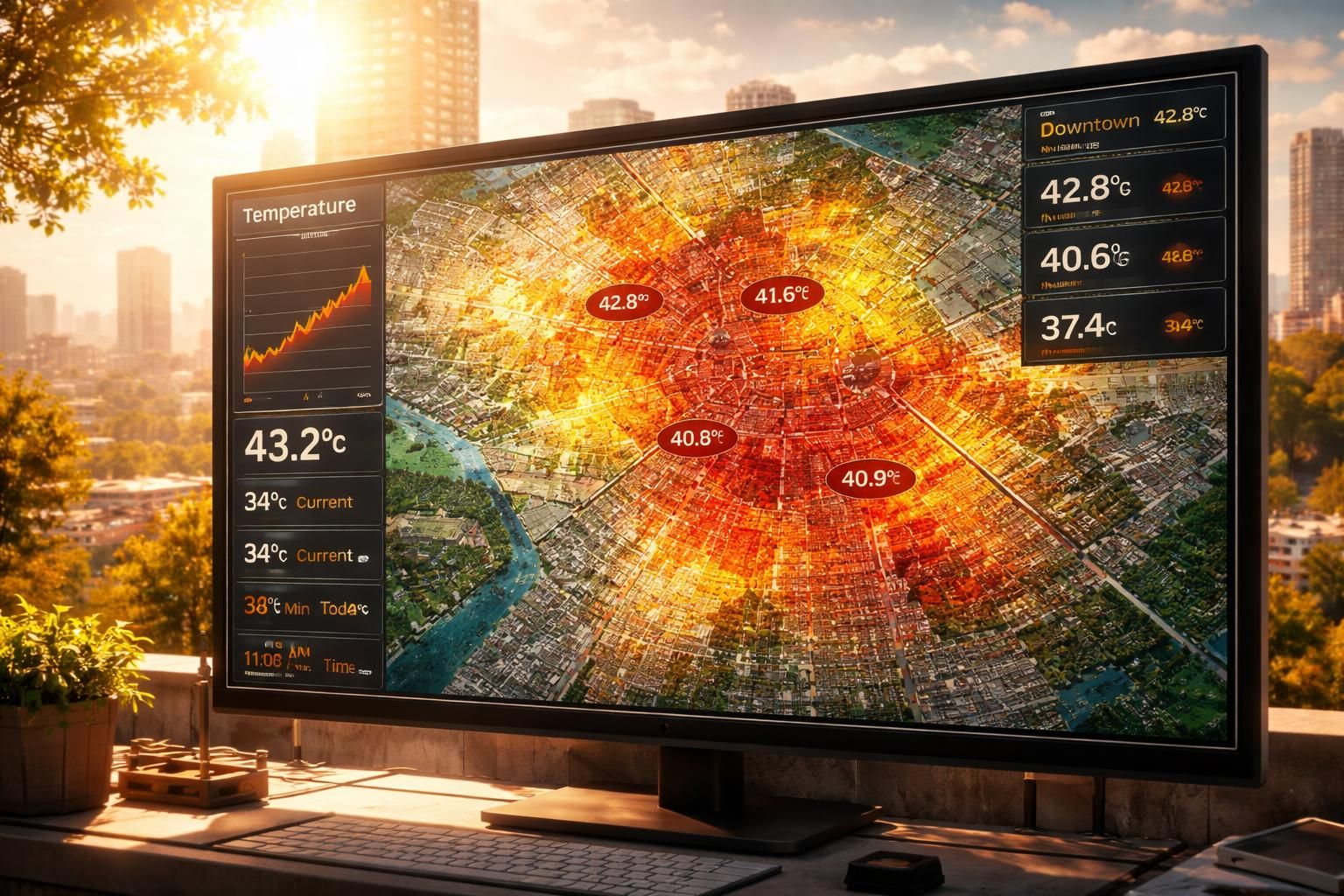 suivez en temps réel l'évolution des températures près de chez vous grâce à notre carte interactive dédiée à la canicule. restez informé pour mieux vous protéger.