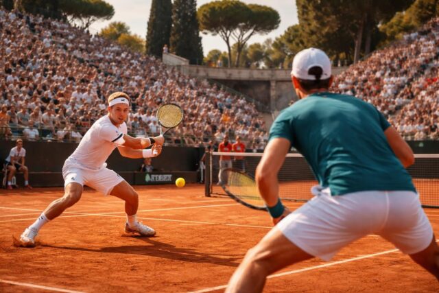 Casper-Ruud-defie-Karen-Khachanov-en-quarts-de-finale-du-tournoi-de-Rome-AsatuNews.co_.id_-640x427 Formule 1 : Kimi Antonelli (Mercedes) célèbre sa toute première victoire en Grand Prix de Chine, tandis que Charles Leclerc (Ferrari) frôle le podium