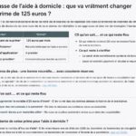 les retraités âgés de 70 à 79 ans bénéficieront d'une augmentation de 125 euros de leur aide à domicile, une mesure officielle mais dont certains détails sont encore en attente de clarification.
