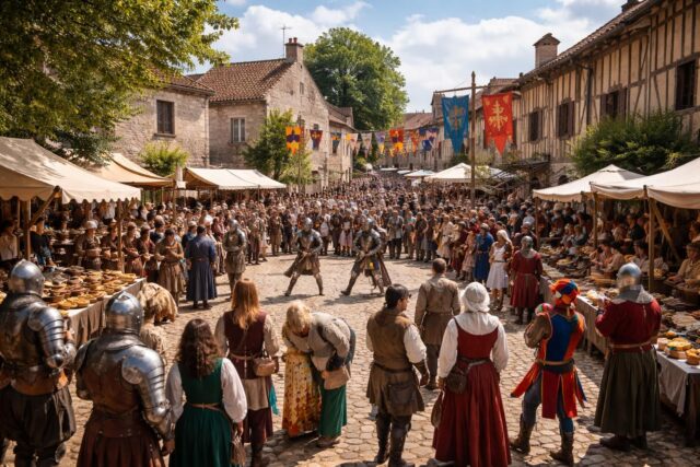 Charente-Maritime-Plongee-en-images-dans-la-fete-medievale-de-Pisany-qui-anime-le-village-jusqua-dimanche-640x427 Orion 26 en Bretagne : le plus vaste exercice militaire français depuis la guerre froide