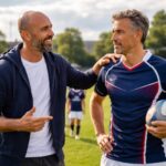 christophe dugarry conseille à luis enrique d'essayer le rugby, une suggestion relayée par rmc sport dans les titis du psg.