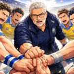 christophe urios souligne l'importance de la cohésion et de la force du collectif avant le match décisif entre clermont et perpignan.
