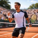 collignon se qualifie pour la finale à bordeaux, un signe encourageant pour roland-garros. découvrez sa préparation et ses ambitions pour le tournoi majeur.