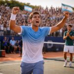revivez l'intensité du match où comesaña continue la fête argentine en éliminant darderi, dans une rencontre pleine de suspense sur punto de break.