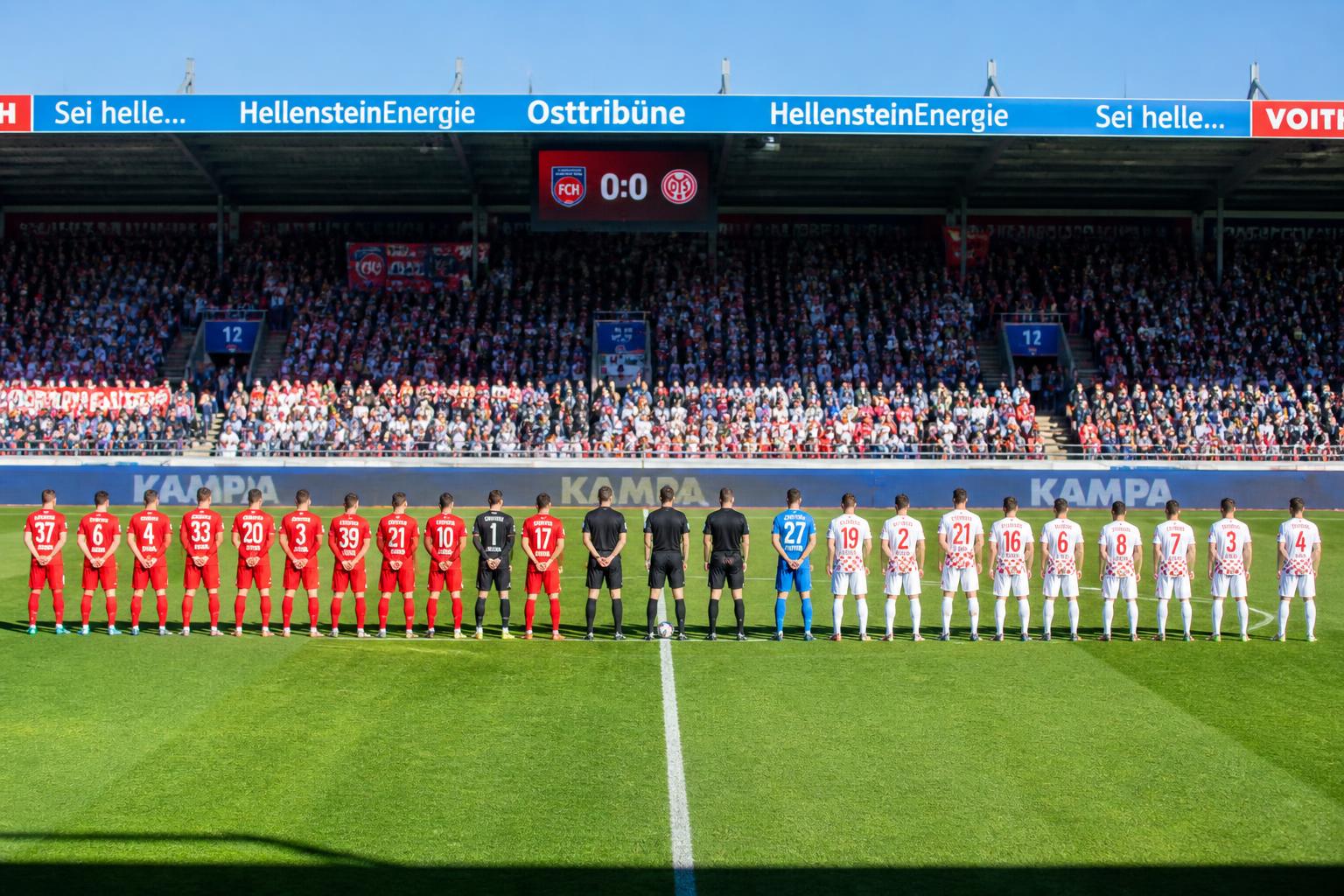 découvrez les compositions officielles des équipes pour le match entre 1. fc heidenheim et 1. fsv mainz 05. suivez toute l'actualité et analyses sur onefootball.