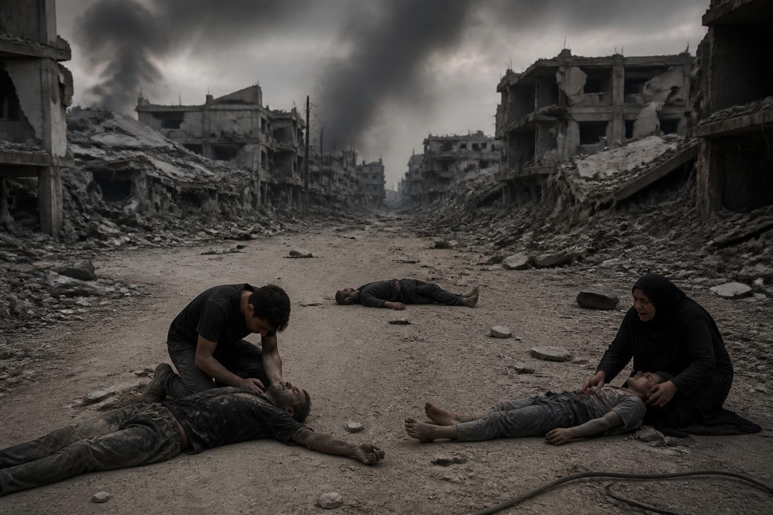 quatre palestiniens ont été tués lors des frappes israéliennes à gaza ce dimanche, exacerbant le conflit déjà tendu dans la région.