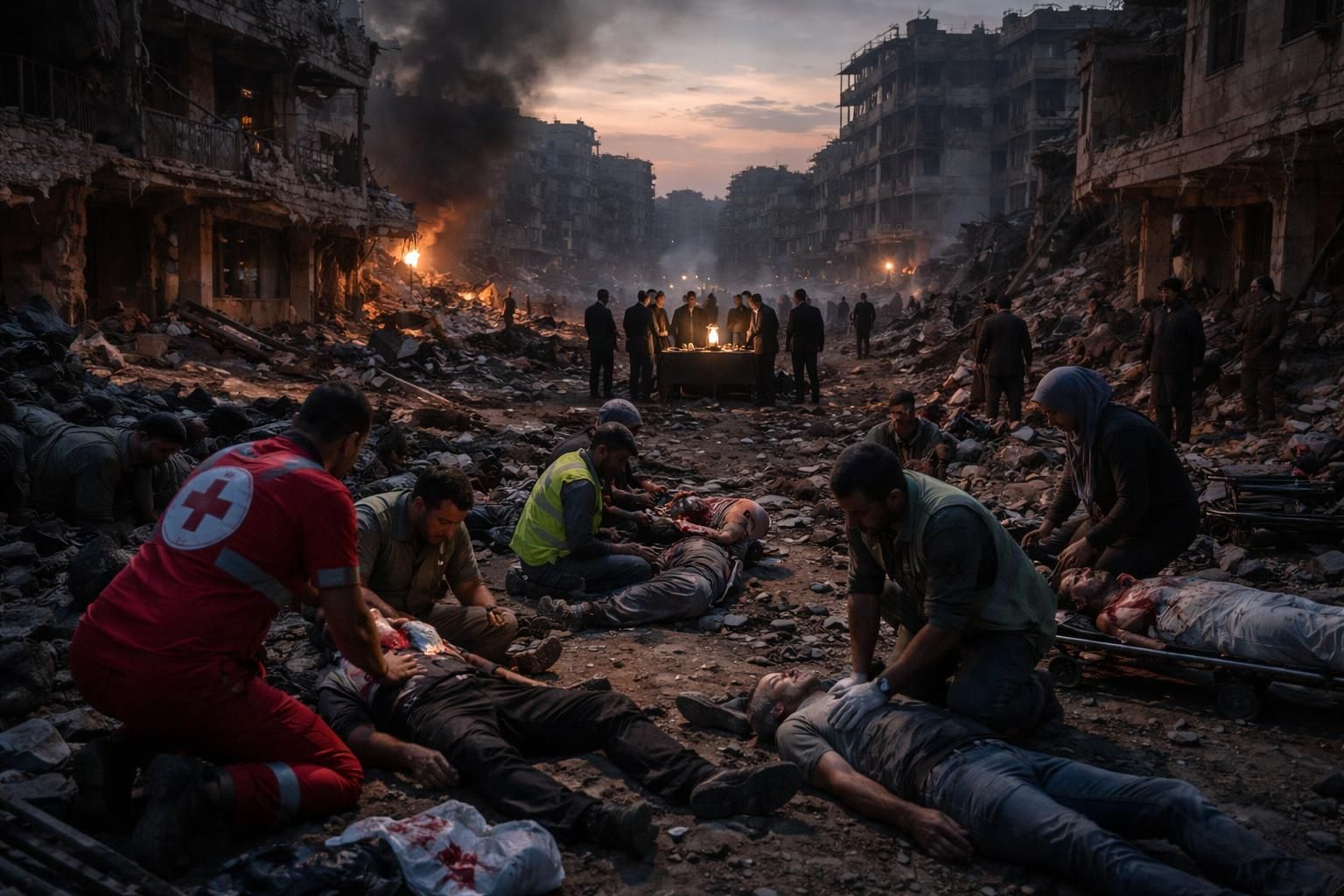 bilan de la nuit au moyen-orient : 19 victimes recensées au liban et progrès dans les négociations selon vance, malgré un contexte de conflit intense.