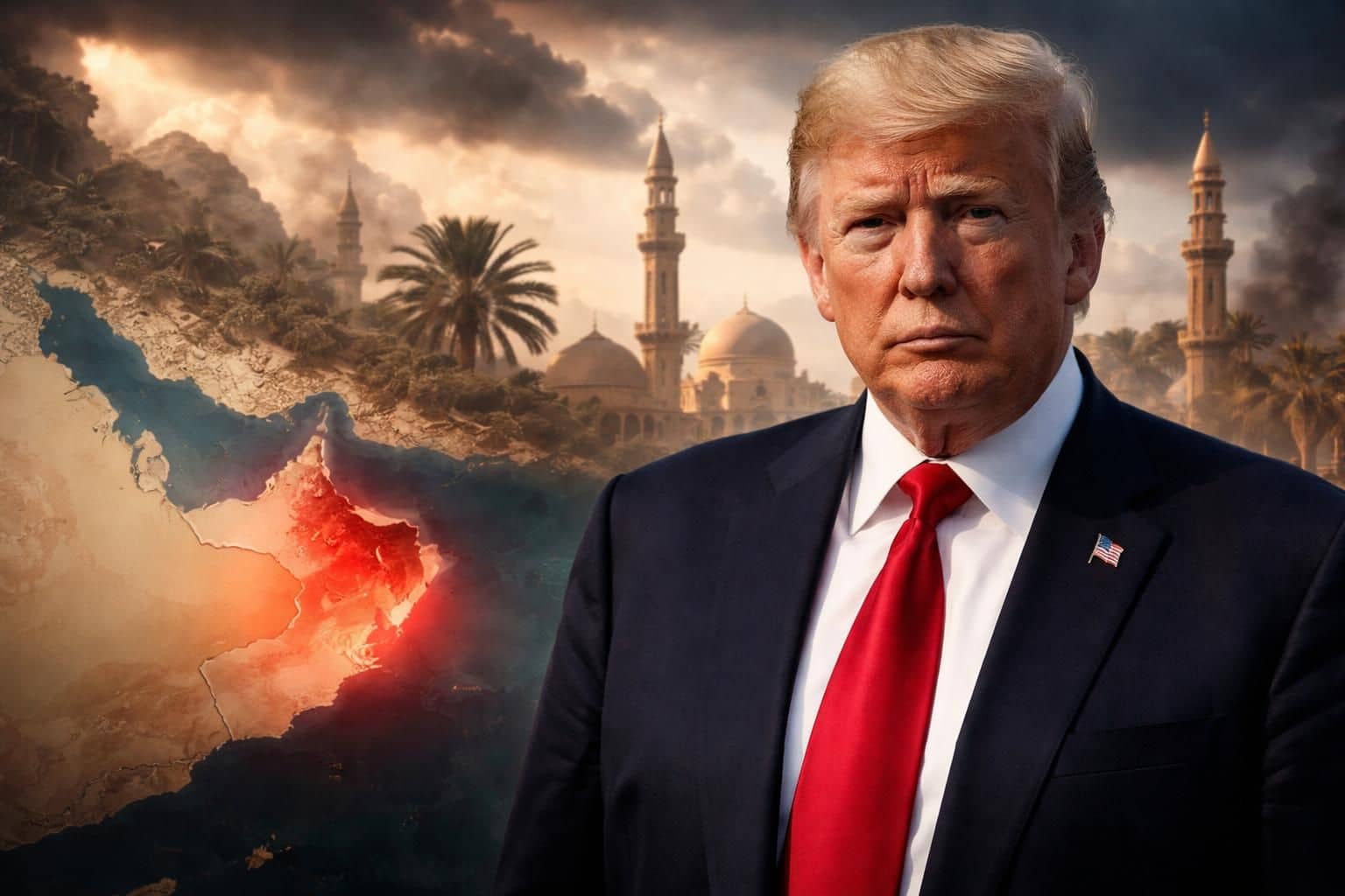 découvrez les déclarations de donald trump sur le conflit au moyen-orient, avertissant qu'oman pourrait devenir une cible dans cette crise régionale.