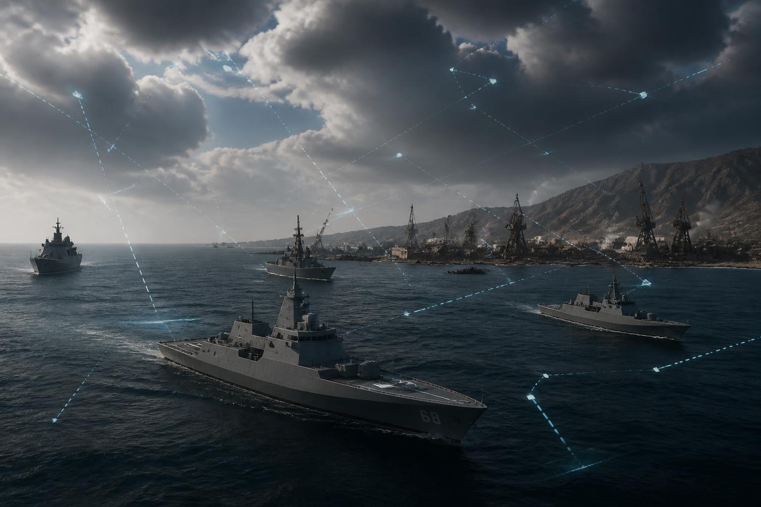 découvrez comment le conflit au moyen-orient provoque d'importantes perturbations gps dans le golfe persique, impactant la navigation et les communications, sur bfm.