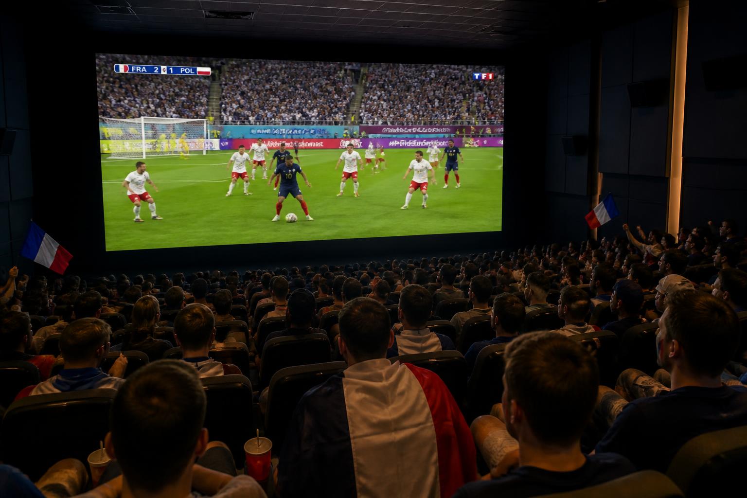 vivez la coupe du monde 2026 autrement en regardant les matchs de l'équipe de france directement au cinéma. une expérience unique pour soutenir les bleus dans une ambiance conviviale et immersive.