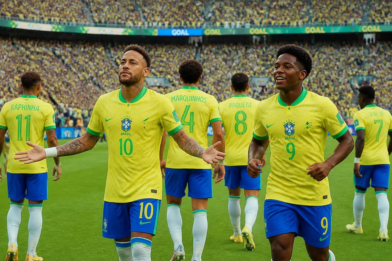 découvrez la sélection du brésil pour la coupe du monde 2026 avec neymar et endrick présents, tandis que thiago silva est absent. analyse et réactions.