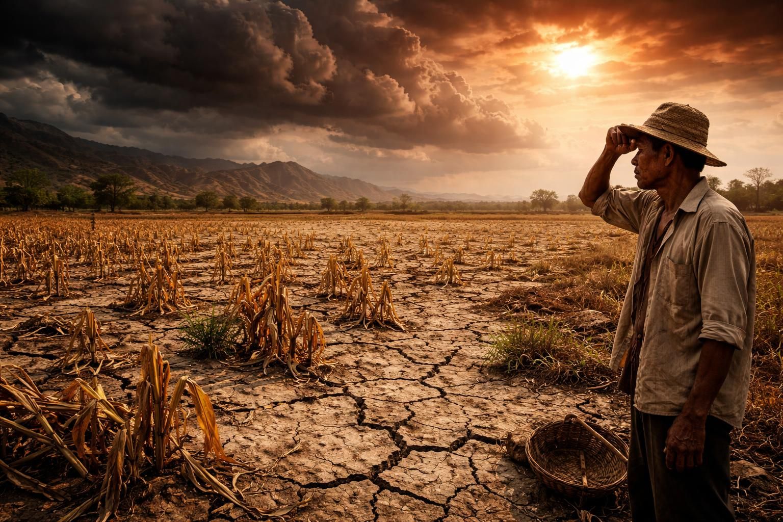 découvrez comment la crise alimentaire mondiale est aggravée par les effets combinés d'el niño et du réchauffement climatique, selon une analyse d'asatunews.co.id.