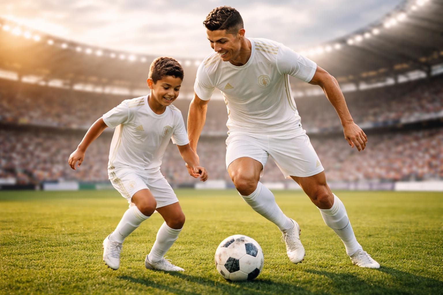 découvrez pourquoi le rêve de cristiano ronaldo de jouer aux côtés de son fils junior semble plus réalisable que celui de lebron james, explorant les facteurs clés et les perspectives de ces légendes du sport.