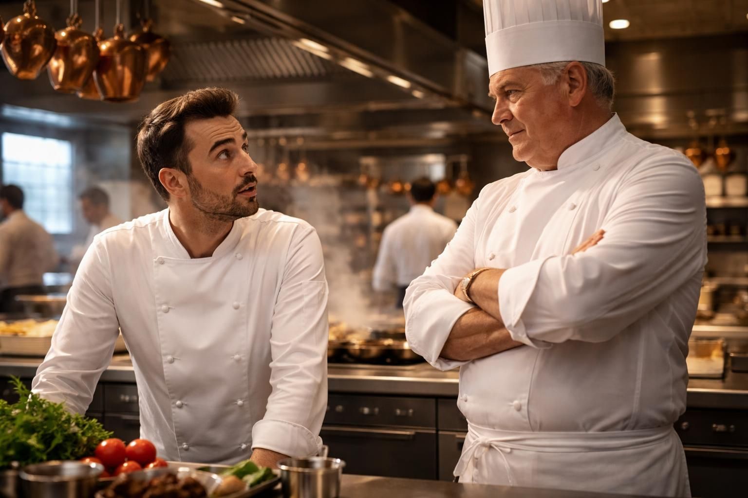 découvrez comment cyril lignac fait face au mépris de certains grands chefs, avec une star de la gastronomie mondiale qui le qualifie ironiquement de « chef kleenex ».