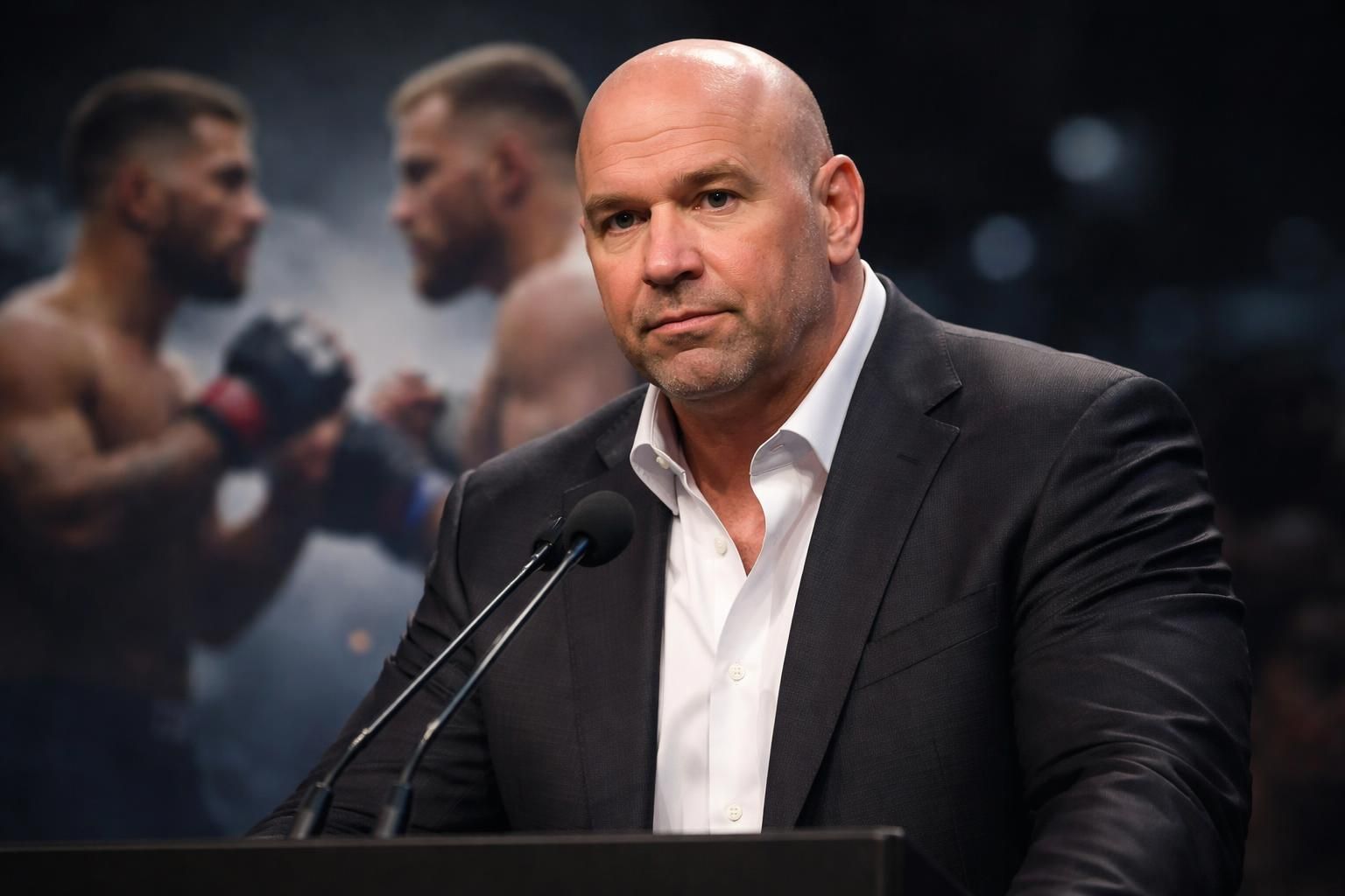 dana white révèle le remplaçant pour le combat ilia topuria vs justin gaethje, soulignant une série de victoires impressionnantes qui suscitent l'admiration. découvrez tous les détails sur actumma.