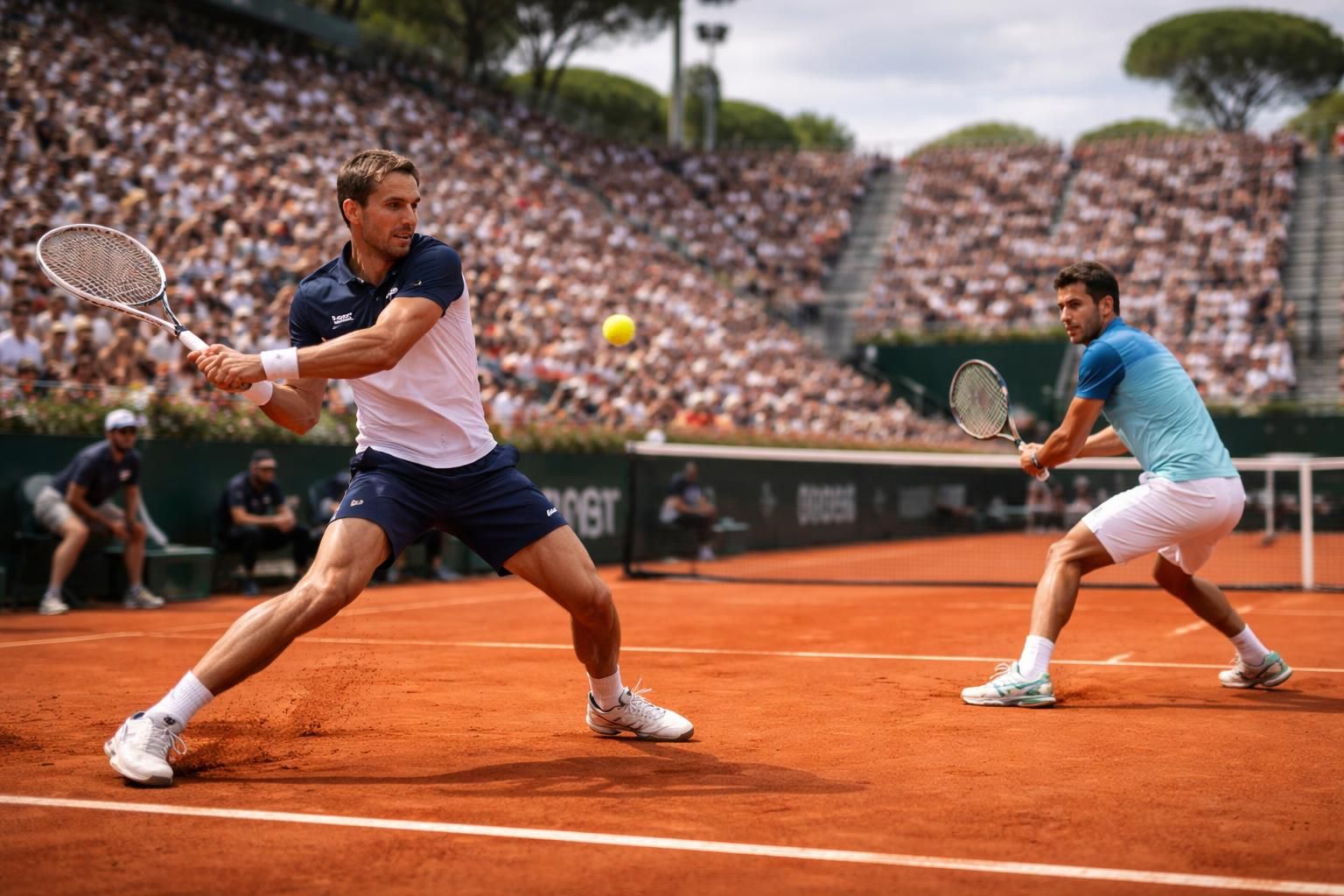 suivez le duel intense entre daniil medvedev et pablo llamas ruiz lors du tournoi de tennis de rome sur asatunews.co.id. analyse, résultats et moments forts en direct.