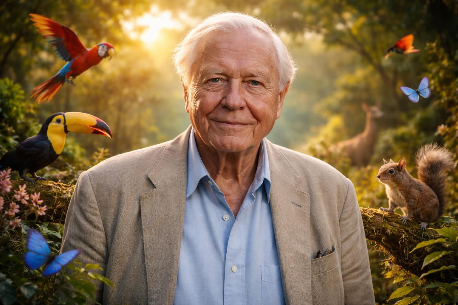 découvrez le parcours exceptionnel de david attenborough, l'icône du documentaire animalier, qui célèbre ses 100 ans en alliant science rigoureuse et magie du storytelling pour émerveiller le monde.