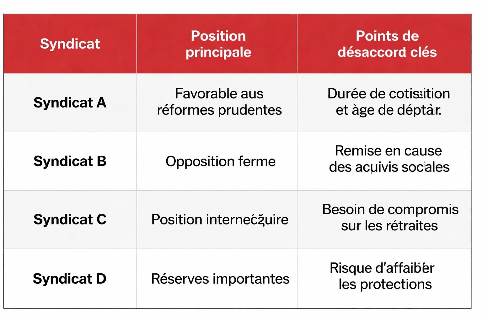 découvrez les débats passionnés lors de la conférence sur le travail, l’emploi et les retraites, où les syndicats se montrent divisés face aux documents présentés, révélant des tensions et des enjeux majeurs pour l'avenir social.