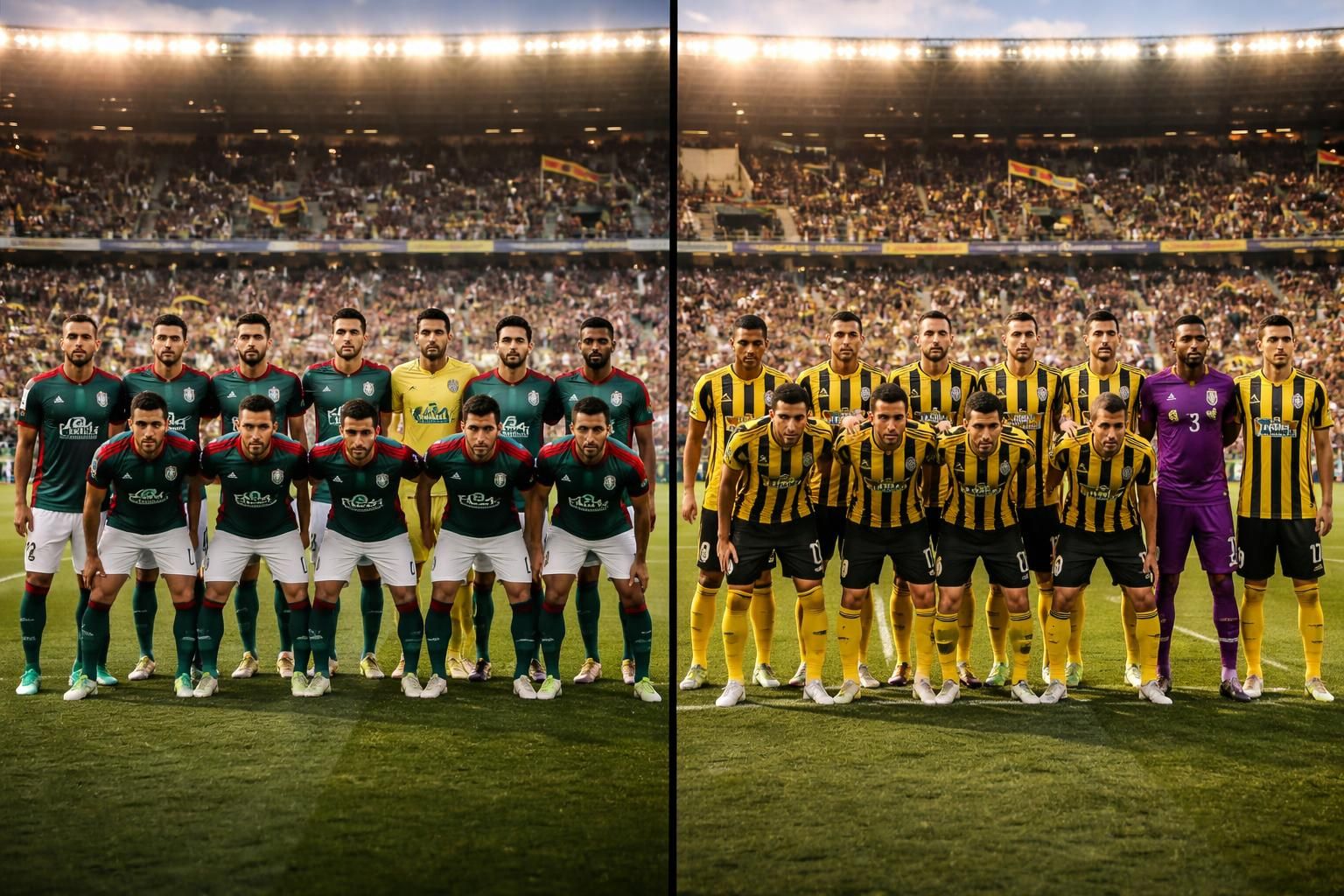 découvrez les compositions officielles des équipes d'al-ettifaq et d'al ittihad pour le match phare de la ligue pro saoudienne du 14 mai 2026.