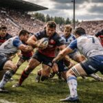 suivez en direct la demi-finale opposant oyonnax à valence romans et découvrez qui réussira à mettre fin à la domination de l'ogre vannetais dans cette confrontations intense.