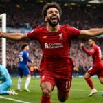 suivez le direct de la premier league : liverpool prend l'avantage face à chelsea grâce à un but spectaculaire. ne manquez rien du match sur onefootball !