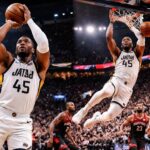 découvrez la performance exceptionnelle de donovan mitchell : tirs longue distance, dunks spectaculaires et domination totale face aux raptors. analyse exclusive sur inside basket.