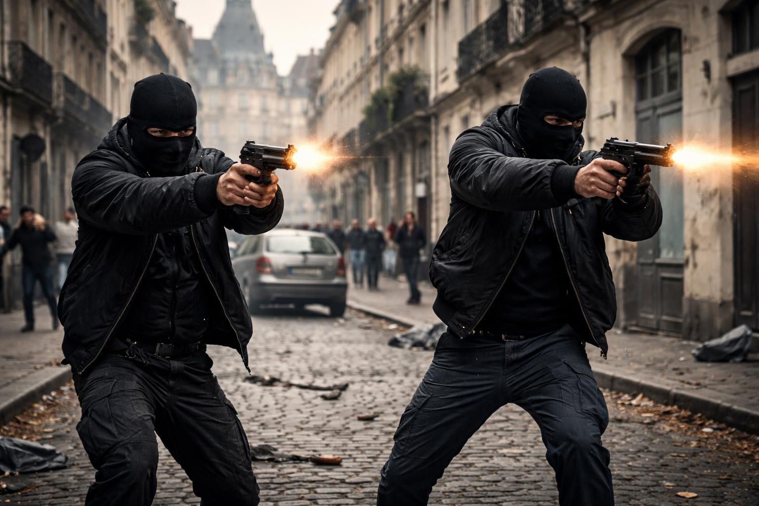 drame à nantes : deux hommes cagoulés ouvrent le feu de manière indiscriminée. témoignage exclusif de laurent nuñez sur cet événement choquant.