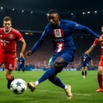 suivez en direct le match bayern vs psg avec dembélé qui guide paris vers une finale de ligue des champions à portée de main.