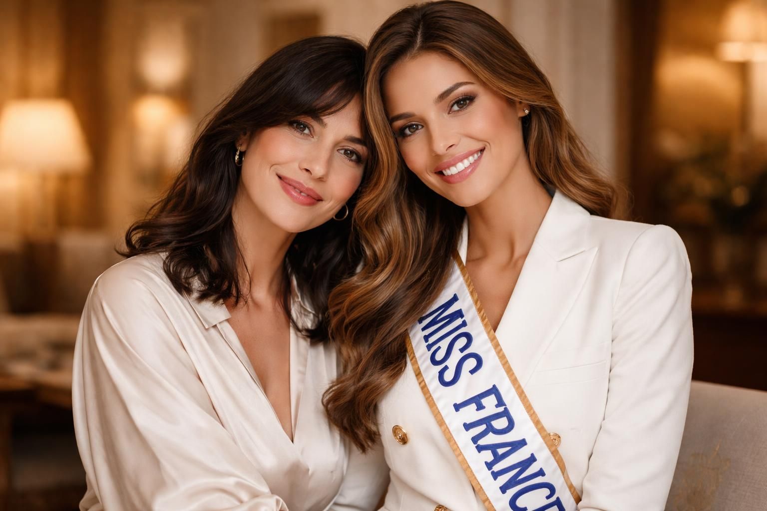 découvrez l'exclusivité de gala : helena noguerra partage son lien unique et bienveillant avec une icône de miss france, une relation de grande sœur toujours présente.
