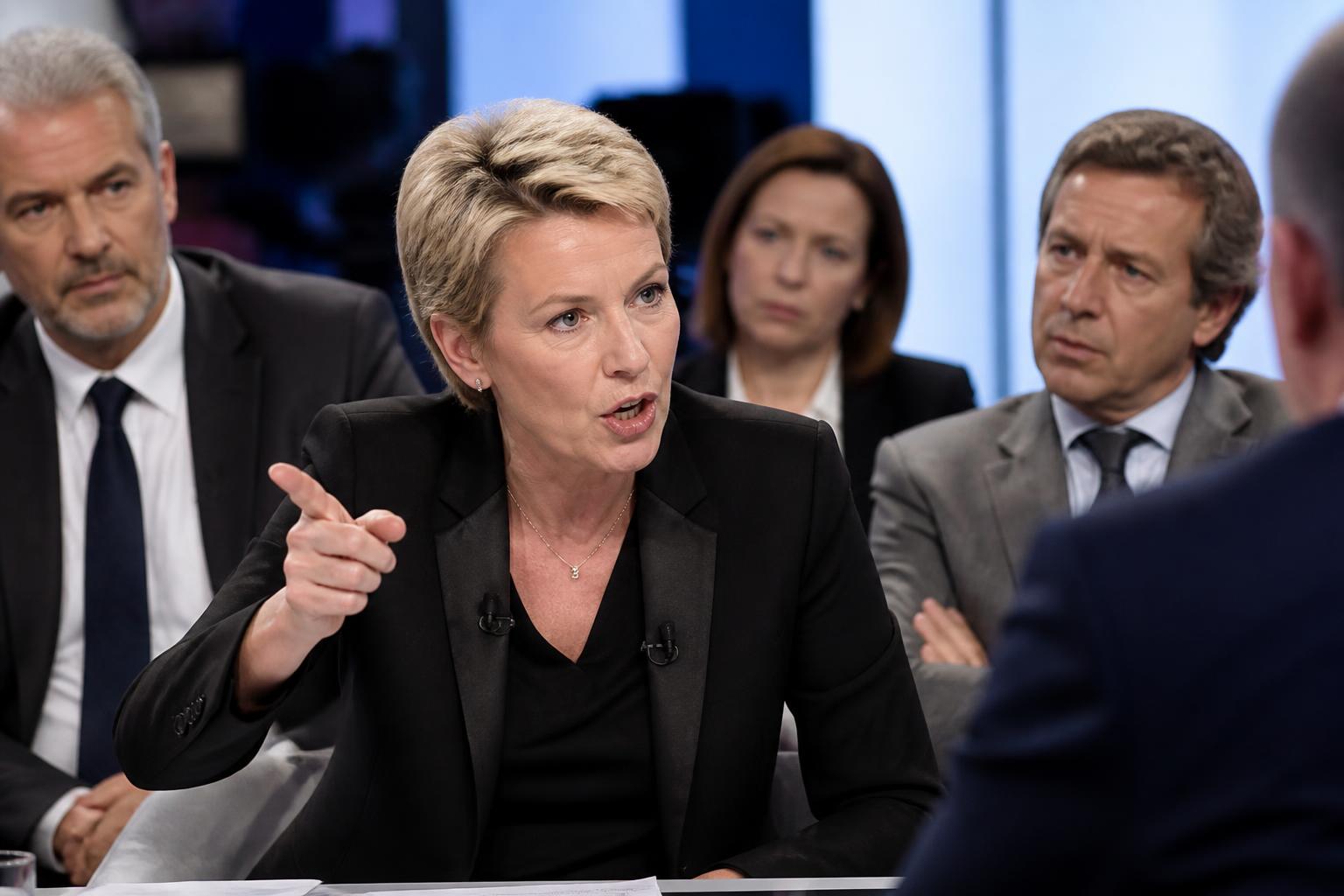 découvrez la réaction passionnée d'élise lucet en direct, où elle adresse une mise au point cinglante aux députés lors d'une émission captivante.
