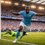 revivez le splendide but de doku qui ouvre le score pour manchester city contre evertoon, avec un résumé complet sur africafootunited.