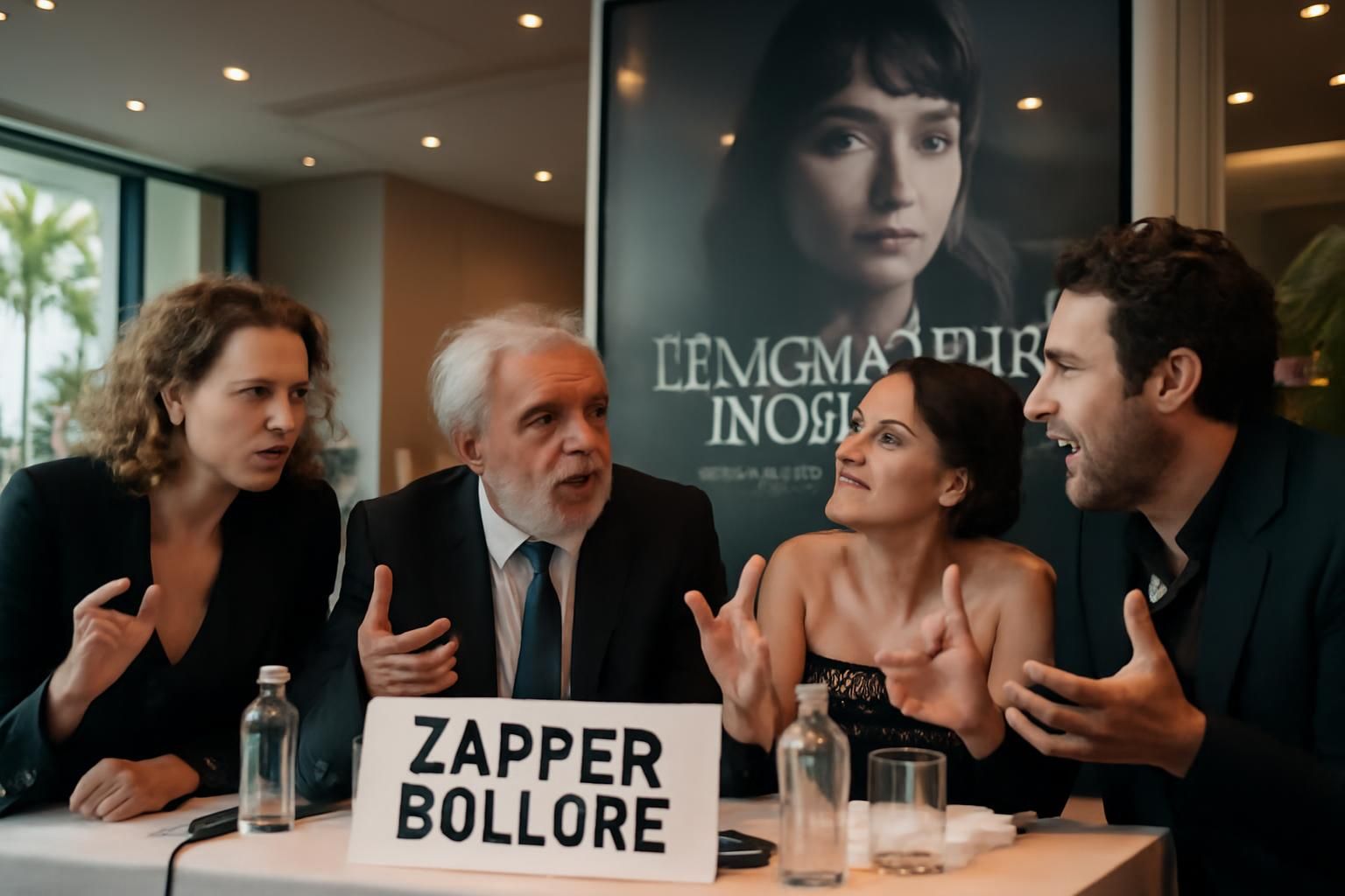 suivez le festival de cannes jour 7 en direct : débats passionnés sur « zapper bolloré » et la révélation tant attendue de « inconnue » d'arthur harari.